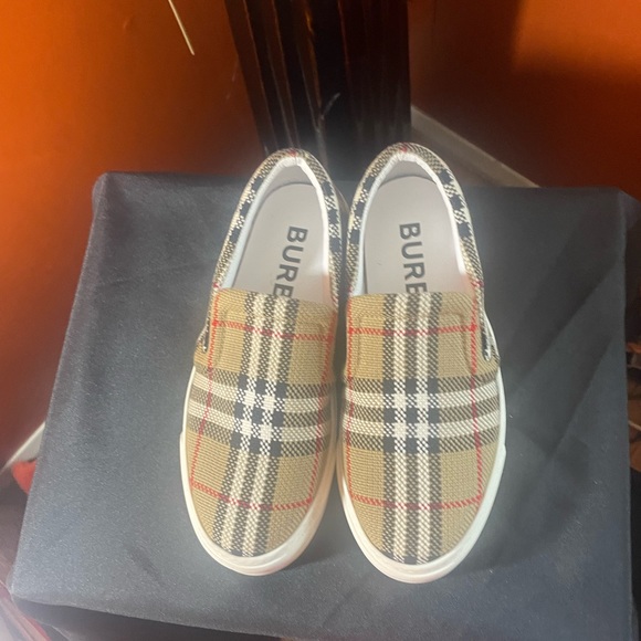 Burberry Shoes - Burberry Boucher check slip on size 36 US 6